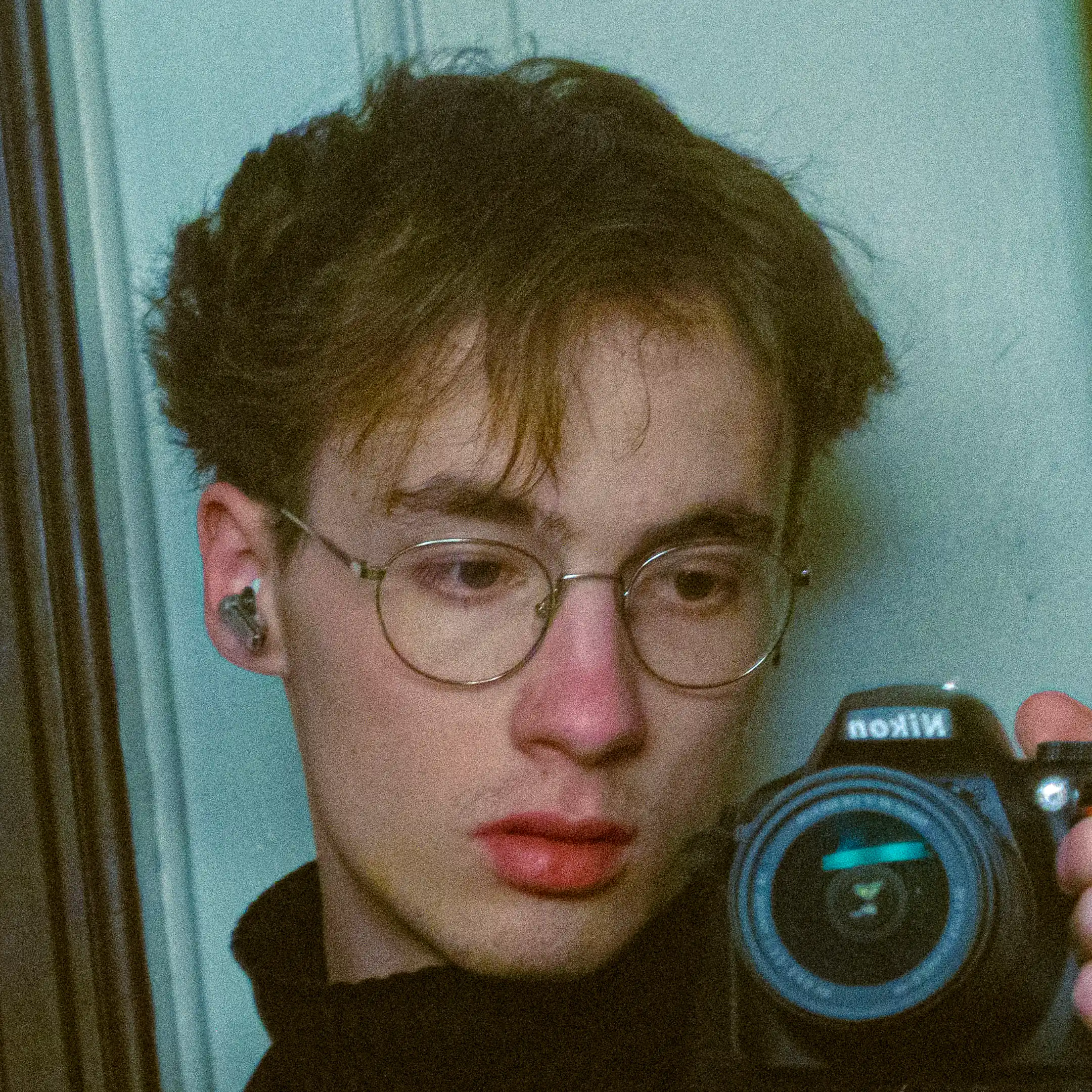 A selfie I took in the mirror